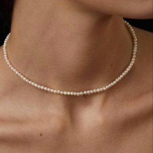 گردنبند مروارید اصل ظریف